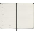 thumbnail image 4 of Moleskine Classic 18 Month 2023-2024 Weekly Planner, Hard Cover, Pocket (3.5" x 5.5"), Black, 4 of 8