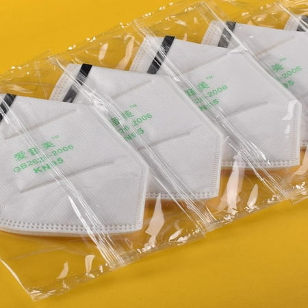 N95 Safety Mask 3D Foldable Mask 5-Layer Face Masks (20Pcs)