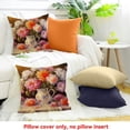thumbnail image 4 of FCXZI Home Decor Throw Pillow Cover Floral Design for Sofa Couch 20x20in, 4 of 5