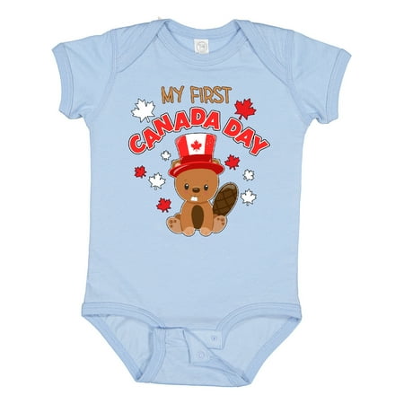 

Inktastic My First Canada Day Gift Baby Boy or Baby Girl Bodysuit