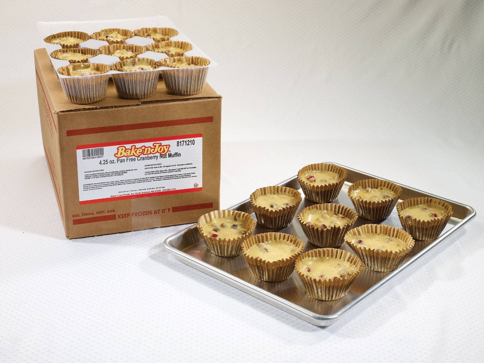 Bake N Joy Cranberry Nut Muffin Batter 364.25 oz