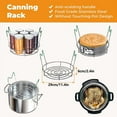 DISEN 7Pcs Canning Supplies Starter Kit, Canning Kit for Beginner, Stainless Steel Canning Set