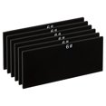 thumbnail image 1 of Placas de filtro de oscurecimiento de vidrio negro endurecido de 6 sombras de lente de soldadura 4-1/4" x 2", paquete de 6, 1 of 6