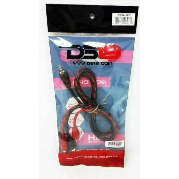 DS18 Ultra Flex RCA Cable with Noise Rejection