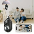 thumbnail image 1 of Security Camera Outdoor,2MP WiFi Light Bulb Camera,1080P Pan Tilt Wireless 2.4Ghz E27 Panoramic IP Camera, Security Cameras With Vision Human Motion Detection And Alarm, 1 of 9