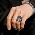 thumbnail image 3 of [Clearance]Stainless Steel Hawk Rings Gothic Jewelry for Men Fashion Flying Eagle Ring for Party Size 7-14, 3 of 6