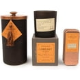 thumbnail image 3 of Paddywax Library Collection Ralph Waldo Emerson Candle Travel Tins (Set of 2), Cedar & Wild Fern, Copper, 3 of 5