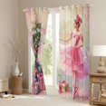 thumbnail image 2 of jejeloiu Chic Christmas Tree Curtains Pack of 2 (42x84 Each),Ballerina Princess Curtains Blackout,Christmas Nutcraker Soldier Bedroom Curtains For Teens,Ultra Soft Home Decor, 2 of 5