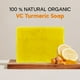 thumbnail image 4 of Xihbxyly Jabón de Cúrcuma, Limpiador Natural con Vitamina C, Propiedades Antioxidantes para Una Piel Joven, Tonifica y Reduce La Pigmentación, Rutina Diaria de Cuidado de La Piel, Todo Tipo de Piel,, 4 of 7