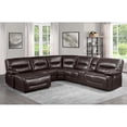 thumbnail image 2 of Pemberly Row 6-Piece Power Reclining Sectional Set in Brown, 2 of 5
