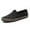 Black, variant on Mens Casual Shoes Woven Linen Slip On Breathable Lightweight Fisherman Shoes Casual Canvas Footwear For Summer ,Us Size:9.5