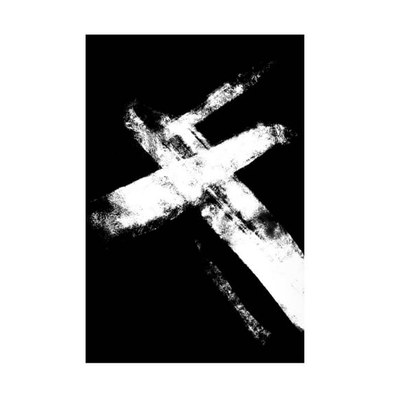 Trademark Fine Art Pictufy Studio Negatives 006 Crossed Canvas Wall Art