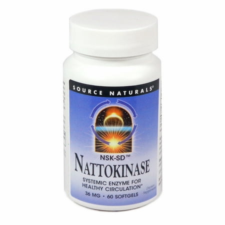 Nattokinase 36 mg by Source Naturals - 60 Softgels