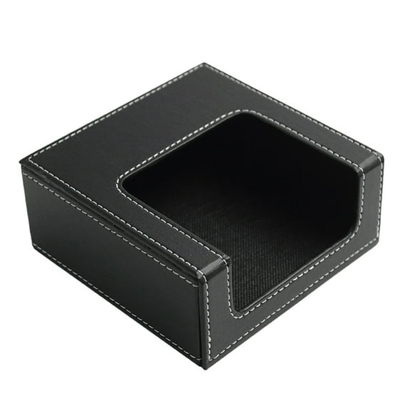 1PC Leather Tissue Box Napkin Case Paper Towel Holder Hotel Napkin Holder