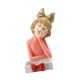thumbnail image 1 of Figura de estatua de resina de niña tazón decorativo decoración del hogar adorno mesa de almacenamiento de mesa bandeja para la oficina del gabinete Verde, 1 of 8