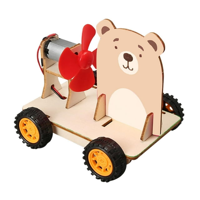 Fuerzas de acción y reacción modelo kits de bricolaje de bricolaje Wood Puzzle Toy Teaching Aids Proyecto STEM Educativo para escuelas Niños Niños