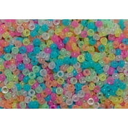BeadTin Classic Sparkle Mix 6.5mm Mini Barrel Plastic Pony Beads 1000pcs 178722401898774544