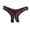 Purple [Ladies Underwear Panties Clearance Sale], variant on WEIWEN Floral Lace Pearl G String Thongs for Women T Back Crotchless Panties High Cut Seamless Underwear for Women Mesh See Through Briefs White, One Size
