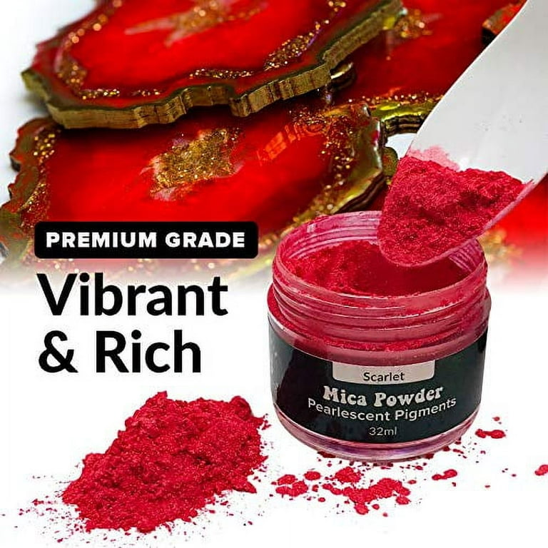 Epoxy Resin Color Pigment, Vibrant RED Super Colors Pigment, Professional  Highly Concentrated Pure Epoxy Pigment, Use with Mica Powder for Epoxy