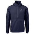 thumbnail image 2 of Men's Cutter & Buck Navy St. Louis Cardinals Charter Eco Recycled Anorak Half-Zip Hoodie Jacket, 2 of 3