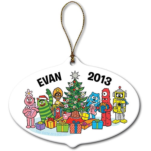 Yo Gabba Gabba Brobee Christmas Ornament
