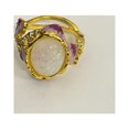 thumbnail image 4 of Alianza de boda en anillo chapado en titanio Anillo de boda Anillo de compromiso, 4 of 5