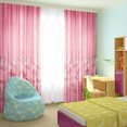 thumbnail image 4 of Cortina opaca de poliéster para ventana, cortina opaca para dormitorio, decoración para sala de estar (rosa), 4 of 8