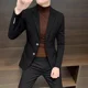 thumbnail image 4 of Abrigos masculinos de color sólido de moda, oferta barata e informal, nuevas ofertas, chaquetas blazers Joker para hombre, ropa de moda 2024, estética y elegante, 4 of 5