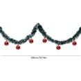 thumbnail image 3 of Gumesh 6ft Christmas Garland with 6 Christmas Balls for Tree Hanging, Gift Wrapping & Holiday Crafts, Bulk Decorative Ribbon for Ornaments, 3 of 6