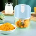 thumbnail image 2 of Mini Electric Garlic Chopper, 250ml USB Rechargeable Portable Electric Food Chopper, Cordless Small Food Processor, 2 of 6