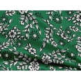 thumbnail image 5 of oneOone Rayon Green Fabric Block Dress Material Fabric Print Fabric By The Yard 56 Inch Wide-YM, 5 of 5
