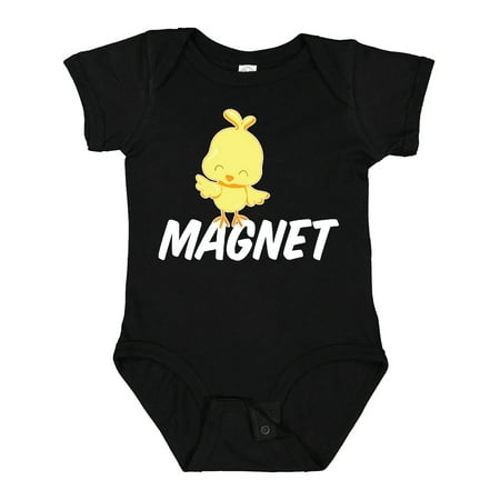 

Inktastic Im a Chick Magnet Gift Baby Boy Bodysuit