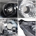 thumbnail image 2 of For 2016 2017 18 19 20 21 Honda Civic LH&RH Headlights Headlamps Black Housing, 2 of 8