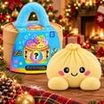 thumbnail image 5 of Mystery Dumpling Plush Blind Box, Surprise Plush Dumpling Squishy Novelty Collectible Stuffed Animals Squeezable Stress Relief Plushies for Birthday Holiday Party Favors- Yellow, 5 of 6