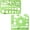 Green, variant on Mr. Pen- Landscape Templates, 2pcs, Green Architectural Templates, Drafting Tools