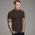 thumbnail image 4 of Camisa Cuello Mao Manga Corta Hombre Vestir Caballero, 4 of 5