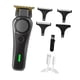 thumbnail image 2 of Cortadora de pelo profesional para hombres, cortadora de pelo, herramienta de barbero, cortadora inalámbrica eléctrica retro de bajo ruido para regalo gris, 2 of 10