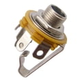 thumbnail image 1 of Conector de de Guitarra Eléctrica de 2 Piezas Conector de Salida de Pastilla Activa Estéreo de 6,35 Mm B, 1 of 4