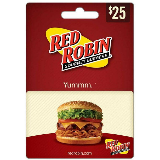 Red Robin 25 Gift Card