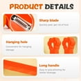 thumbnail image 3 of Peeling Knife With Storage Boxs, New with Box Storage Kitchen Special Fruit Peeler, Double sided Stainless Steel Peeler, Fruit Vegetable Peeler with Container (1PC Orange), 3 of 8