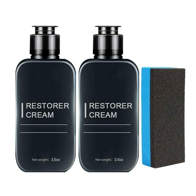 Auto Leather Plastic Refurbishment Paste Plastic and Leather Surface Polishing Compound and Scratch Remover for Plastic Rubber Leather