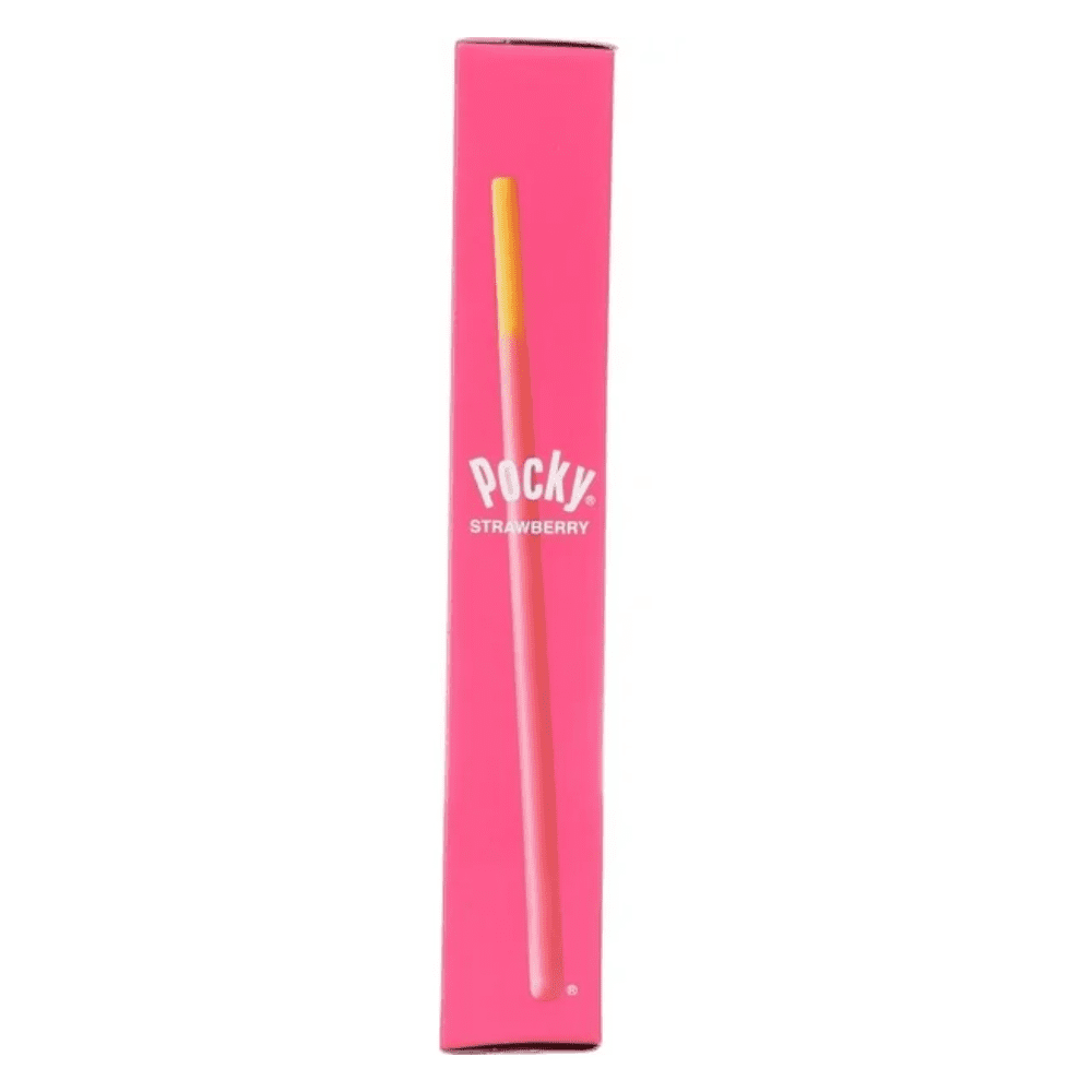 (5 pack) Glico Pocky Sticks, Strawberry Cream, 2.47 oz (70 g) Box