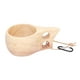 thumbnail image 4 of Taza de madera para acampar, taza de madera, taza de madera portátil, taza de madera portátil, valor inmejorable, 4 of 8