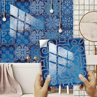 HANSHAN Kitchen Backsplash Wallpaper Waterproof Oil Proof Wall Protector  Self Adhesive Shelf Liner Stickers DIY Stove Sticker 3m×60cm (Size 
