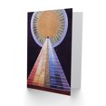 thumbnail image 2 of Hilma Af Klint Group X No 1 Altarpiece Abstract Fine Art Greetings Card Plus Envelope Blank inside, 2 of 3