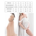 thumbnail image 3 of Vestido largo de Maternidad Sunnimix con hombros descubiertos, 3 of 8