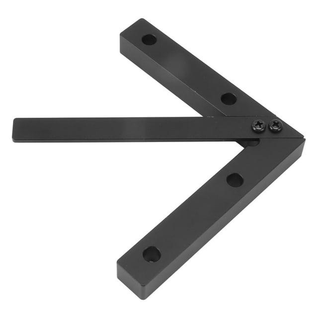 Right Angle Line Gauge Aluminum Alloy 90 Degree Woodworking Center Finder Center Scribe Measuring Tool for Carpenter
