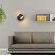 thumbnail image 2 of Lámpara de cabecera LED Luz de lectura de pared negra Luz de lectura de cabecera Lámpara de lectura LED Apliques de pared Luz de lectura de pared moderna Dormitorio con interruptor 3000K-8W brillar Electrónica, 2 of 5