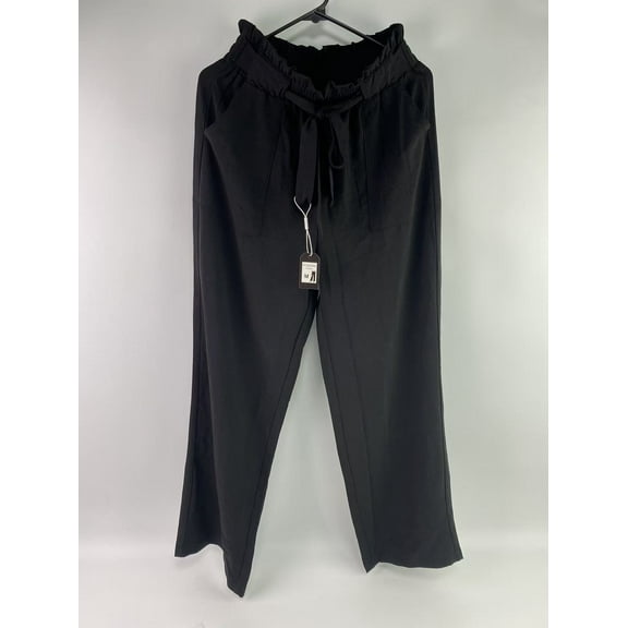 YUNLING Trousers,Women's Summer Outfits Ribbed Knit Lounge Sets Tracksuit Sleeveless Crop Tank Tops Wide Leg Casual Pants - M