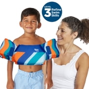 Aqua SwimSchool 2-in-1 Tot Grow-with-Me Swim Training Vest, Blue